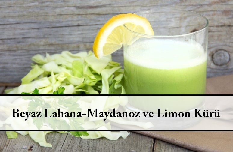 Beyaz Lahana-Maydanoz ve Limon Kürü